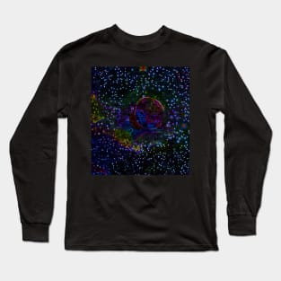 Black Panther Art - Glowing Edges 181 Long Sleeve T-Shirt